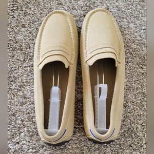 EUC Rothy's Limited Edition Gold Dust Women's Drivers